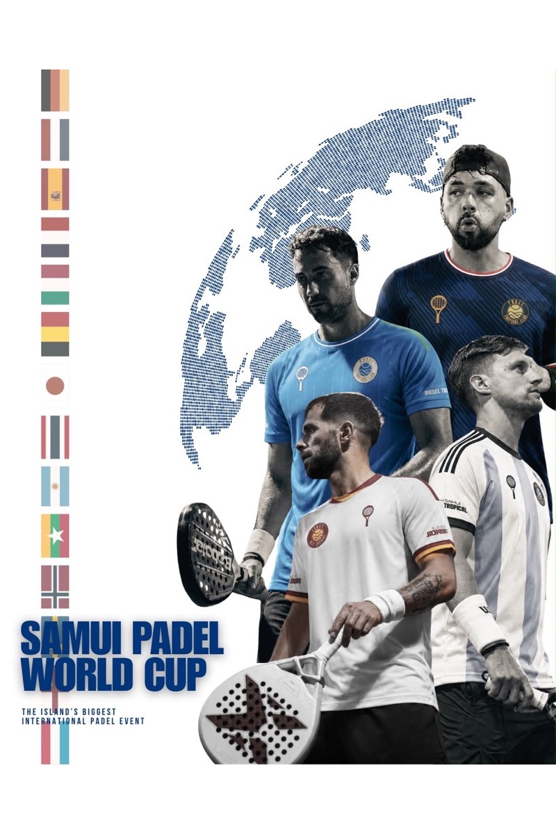 Samui Padel World Cup 2026 tournament poster
