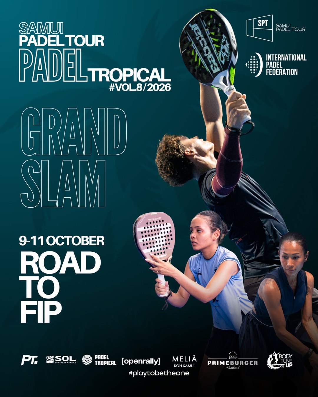 Samui Padel Tour × Padel Tropical Grand Slam - Road to FIP tournament poster